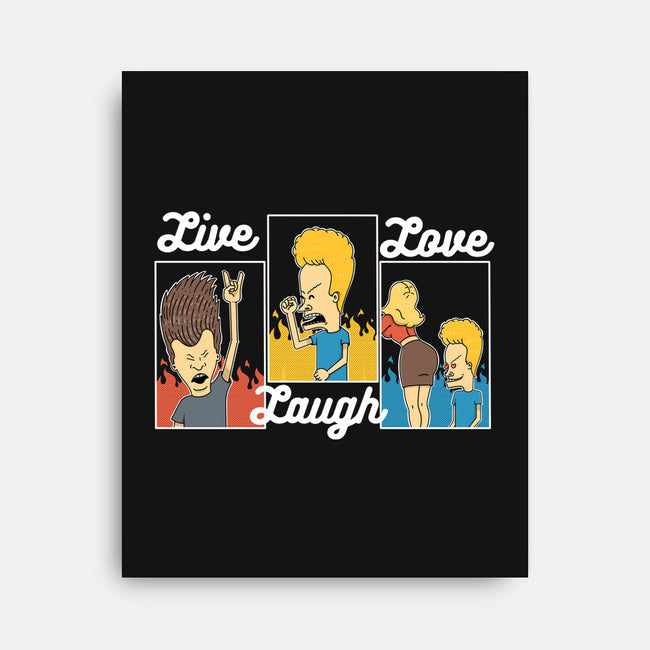 Live Laugh And Love-None-Stretched-Canvas-Tri haryadi
