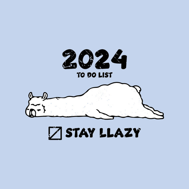 Stay Llazy-None-Glossy-Sticker-turborat14