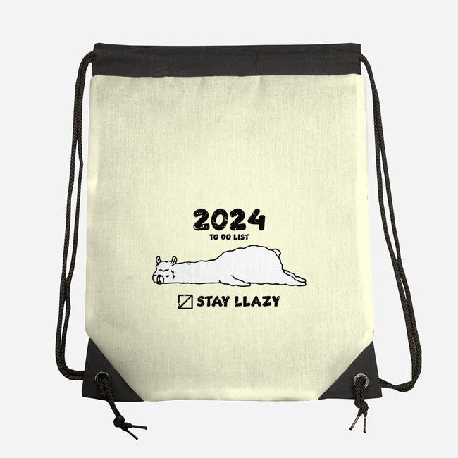 Stay Llazy-None-Drawstring-Bag-turborat14