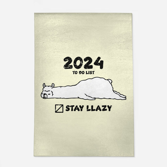 Stay Llazy-None-Outdoor-Rug-turborat14