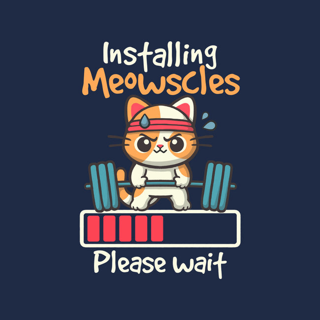 Installing Meowscles-Mens-Heavyweight-Tee-NemiMakeit