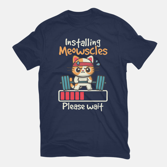 Installing Meowscles-Womens-Basic-Tee-NemiMakeit