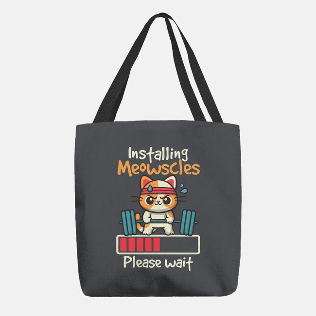 Installing Meowscles-None-Basic Tote-Bag-NemiMakeit