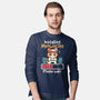 Installing Meowscles-Mens-Long Sleeved-Tee-NemiMakeit