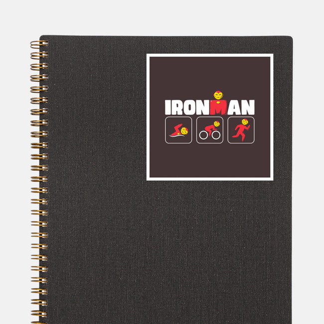 IronMan Triathlon-None-Glossy-Sticker-krisren28
