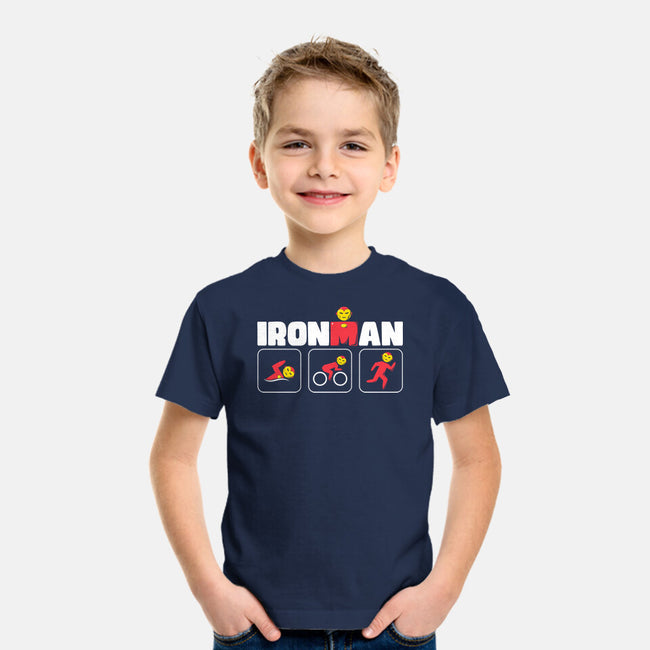 IronMan Triathlon-Youth-Basic-Tee-krisren28