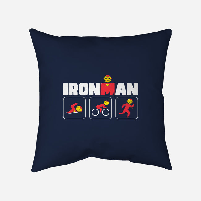 IronMan Triathlon-None-Non-Removable Cover w Insert-Throw Pillow-krisren28