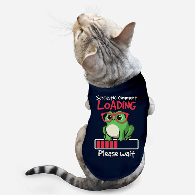 Sarcastic Comment Loading-Cat-Basic-Pet Tank-NemiMakeit