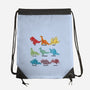 Origami Saurs-None-Drawstring-Bag-Vallina84