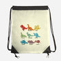 Origami Saurs-None-Drawstring-Bag-Vallina84