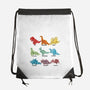 Origami Saurs-None-Drawstring-Bag-Vallina84