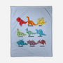 Origami Saurs-None-Fleece-Blanket-Vallina84