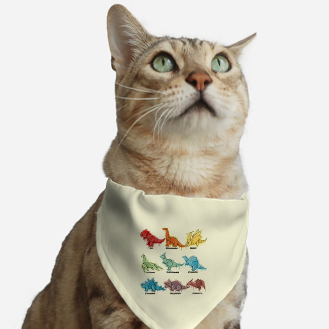 Origami Saurs-Cat-Adjustable-Pet Collar-Vallina84