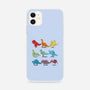 Origami Saurs-iPhone-Snap-Phone Case-Vallina84