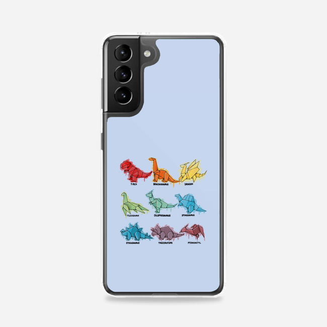 Origami Saurs-Samsung-Snap-Phone Case-Vallina84