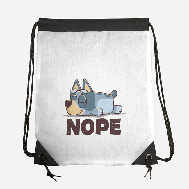 Lazy Heeler-None-Drawstring-Bag-retrodivision