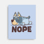 Lazy Heeler-None-Stretched-Canvas-retrodivision