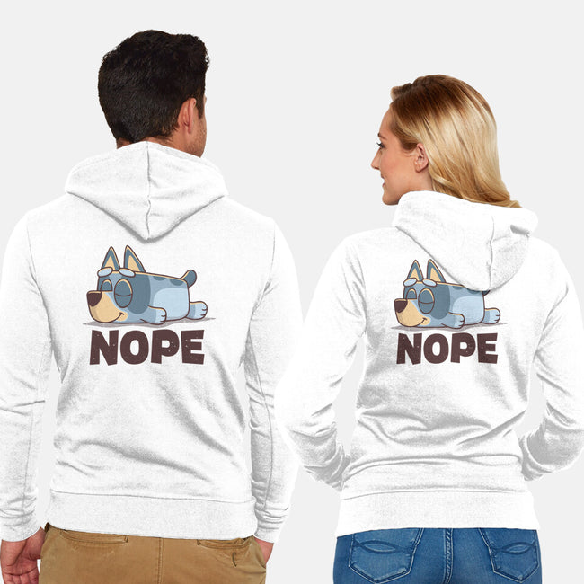 Lazy Heeler-Unisex-Zip-Up-Sweatshirt-retrodivision