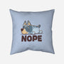 Lazy Heeler-None-Removable Cover-Throw Pillow-retrodivision