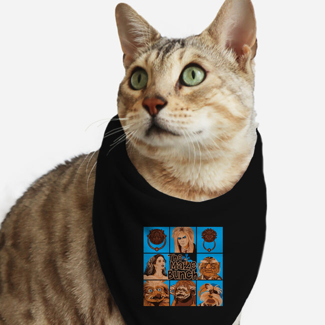 The Maze Bunch-Cat-Bandana-Pet Collar-SeamusAran