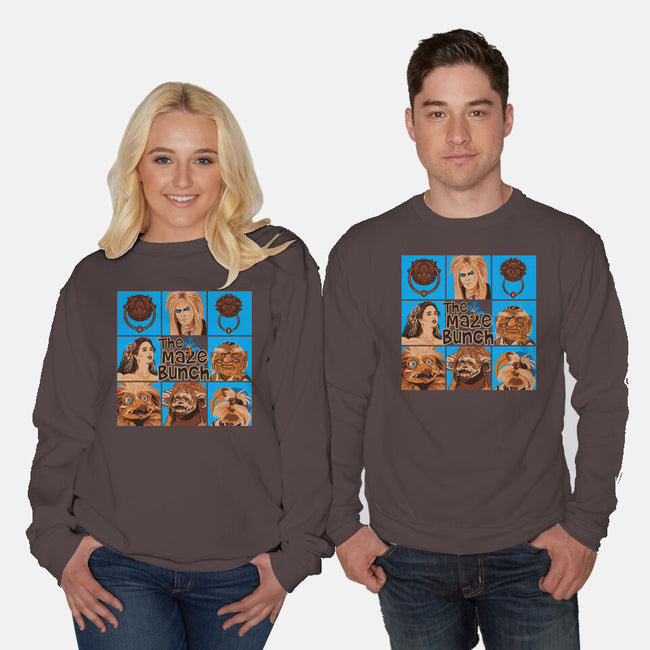 The Maze Bunch-Unisex-Crew Neck-Sweatshirt-SeamusAran