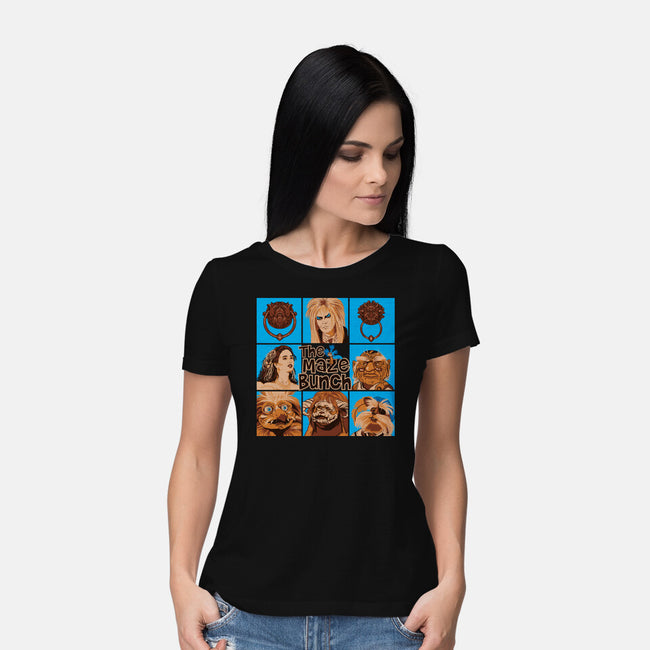 The Maze Bunch-Womens-Basic-Tee-SeamusAran