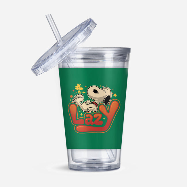 Lazy Beagle-None-Acrylic Tumbler-Drinkware-erion_designs