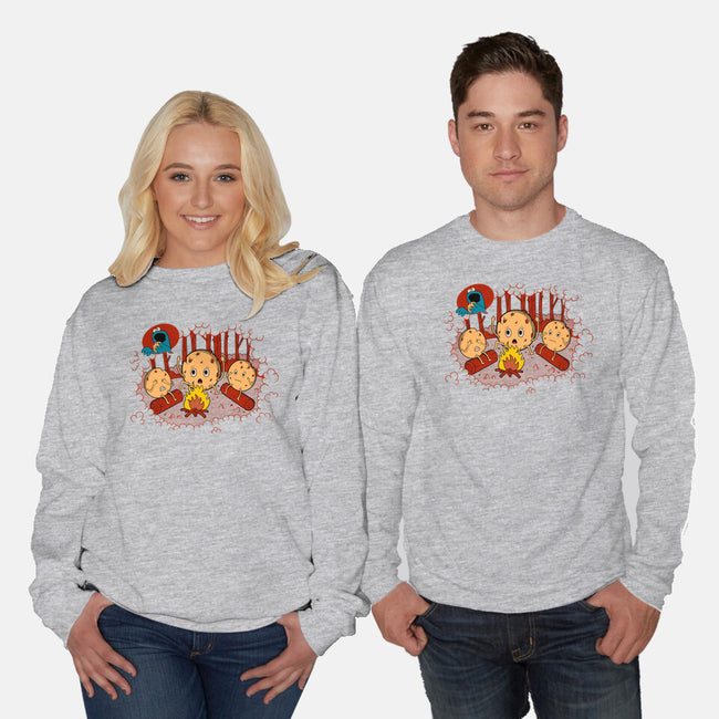 Cookie Camp-Unisex-Crew Neck-Sweatshirt-leepianti