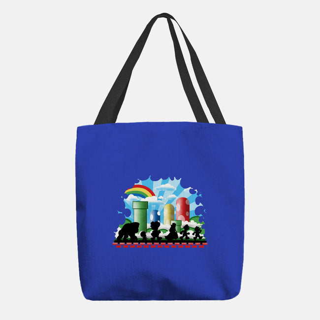 The Fellowship Of The Plumbers-None-Basic Tote-Bag-zascanauta