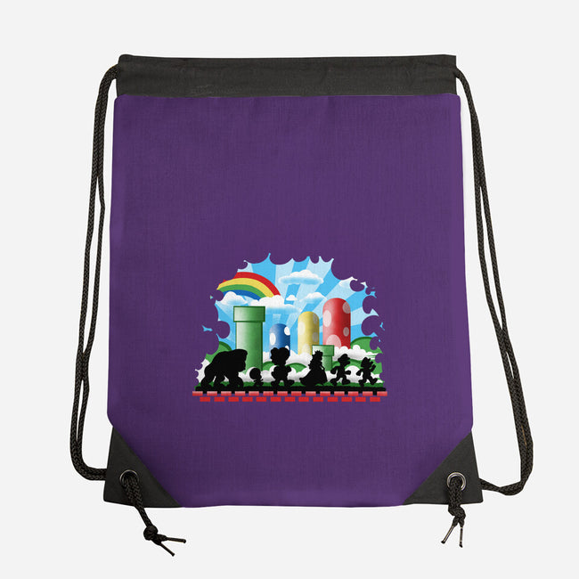 The Fellowship Of The Plumbers-None-Drawstring-Bag-zascanauta