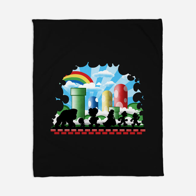 The Fellowship Of The Plumbers-None-Fleece-Blanket-zascanauta