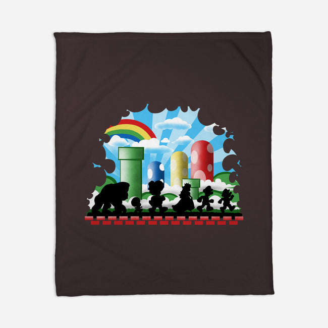 The Fellowship Of The Plumbers-None-Fleece-Blanket-zascanauta