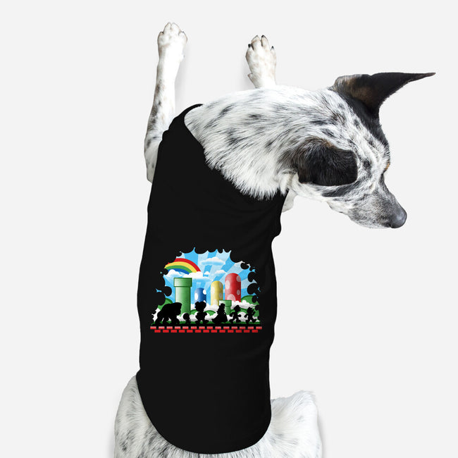 The Fellowship Of The Plumbers-Dog-Basic-Pet Tank-zascanauta