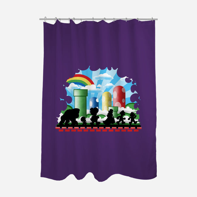 The Fellowship Of The Plumbers-None-Polyester-Shower Curtain-zascanauta
