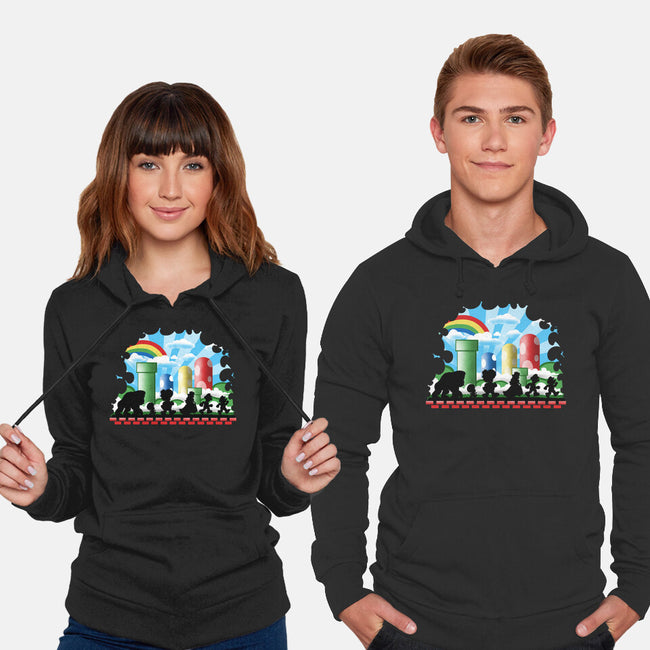 The Fellowship Of The Plumbers-Unisex-Pullover-Sweatshirt-zascanauta