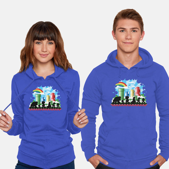 The Fellowship Of The Plumbers-Unisex-Pullover-Sweatshirt-zascanauta