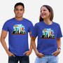 The Fellowship Of The Plumbers-Unisex-Basic-Tee-zascanauta