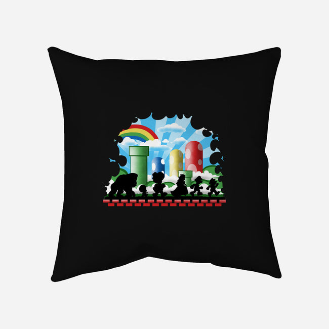 The Fellowship Of The Plumbers-None-Non-Removable Cover w Insert-Throw Pillow-zascanauta