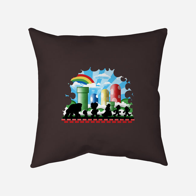 The Fellowship Of The Plumbers-None-Non-Removable Cover w Insert-Throw Pillow-zascanauta