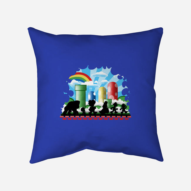 The Fellowship Of The Plumbers-None-Removable Cover w Insert-Throw Pillow-zascanauta