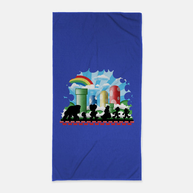 The Fellowship Of The Plumbers-None-Beach-Towel-zascanauta