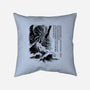 Great Old One Sumi-e-None-Removable Cover w Insert-Throw Pillow-DrMonekers