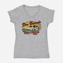 Doc's Automotive-Womens-V-Neck-Tee-retrodivision