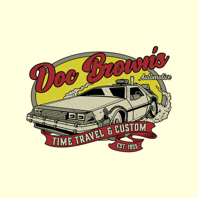 Doc's Automotive-None-Non-Removable Cover w Insert-Throw Pillow-retrodivision