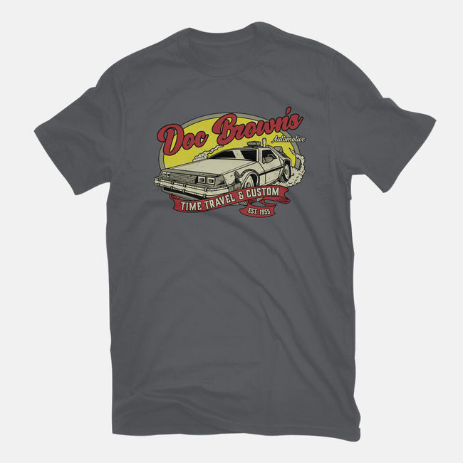 Doc's Automotive-Womens-Basic-Tee-retrodivision