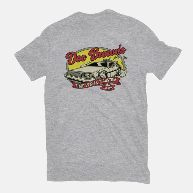 Doc's Automotive-Womens-Basic-Tee-retrodivision