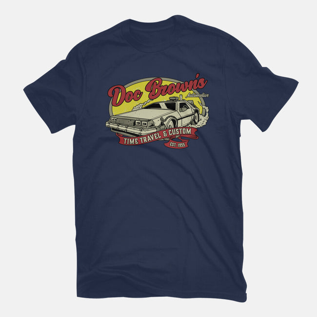 Doc's Automotive-Womens-Basic-Tee-retrodivision