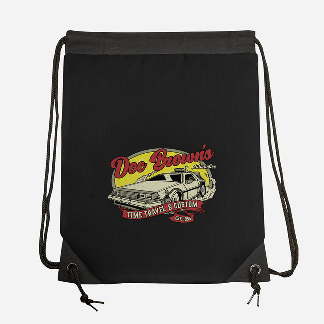 Doc's Automotive-None-Drawstring-Bag-retrodivision