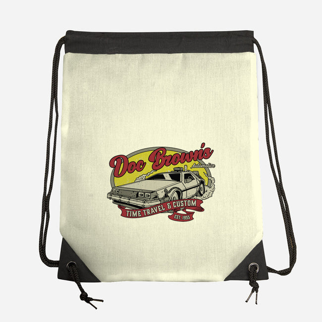 Doc's Automotive-None-Drawstring-Bag-retrodivision