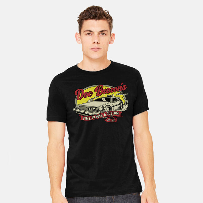 Doc's Automotive-Mens-Heavyweight-Tee-retrodivision